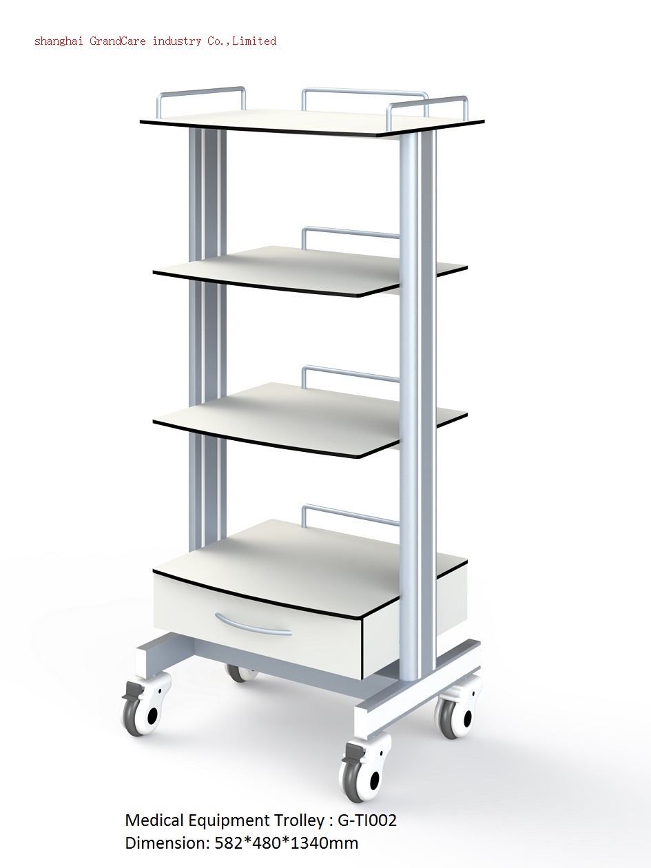 Medical Equipment Trolley (Laparoscope Equipment Trolley) GTI001